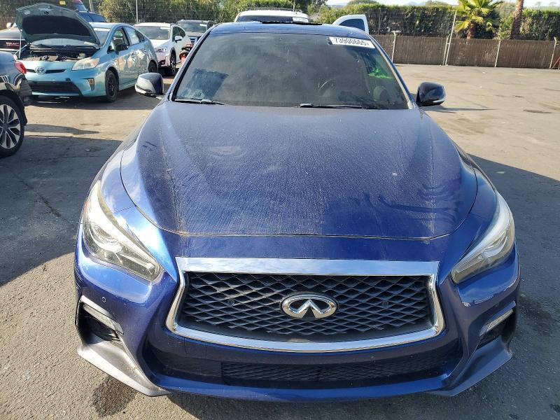 2018 Infiniti Q50 მანქანა იყიდება აუქციონზე, vin: JN1FV7AR6JM481080, აუქციონის ნომერი: 73900665