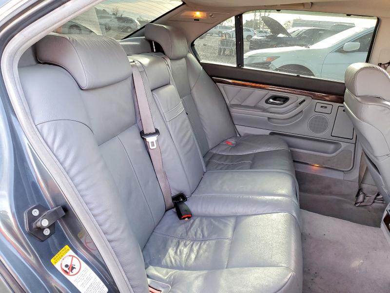 1999 Bmw 740 მანქანა იყიდება აუქციონზე, vin: WBAGH8333XDP04219, აუქციონის ნომერი: 98909485