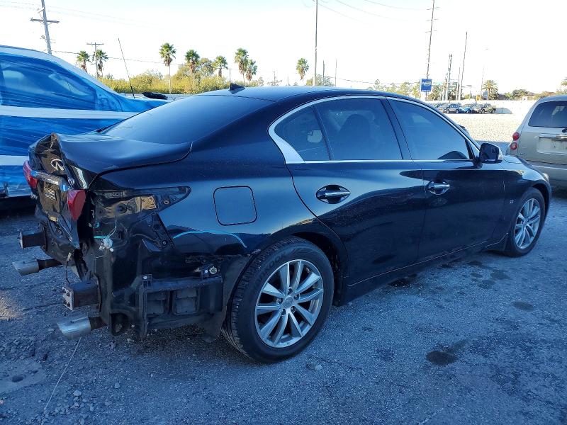 72841655 :رقم المزاد ، JN1BV7AR3FM390225 vin ، 2015 Infiniti Q50 مزاد بيع