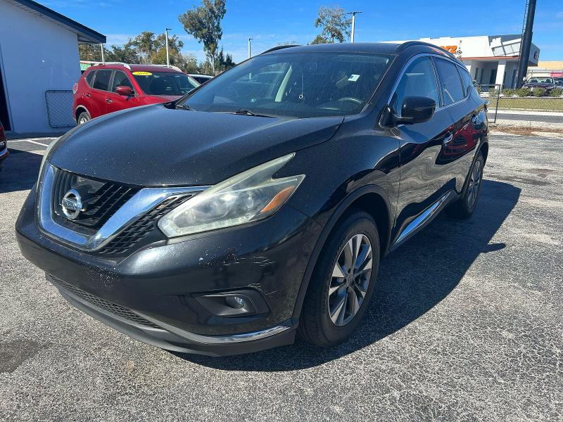 2018 Nissan Murano S მანქანა იყიდება აუქციონზე, vin: 5N1AZ2MG9JN110414, აუქციონის ნომერი: 75443425