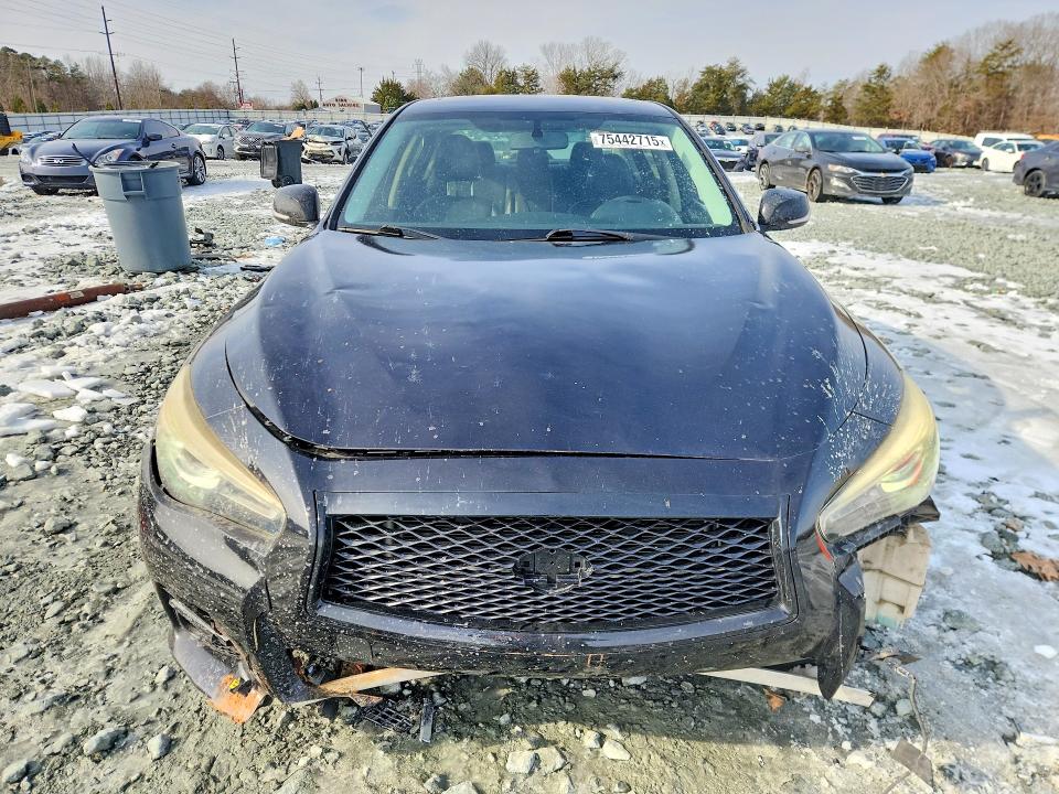 75442715 :رقم المزاد ، JN1BV7AP3FM335482 vin ، 2015 Infiniti Q50 مزاد بيع