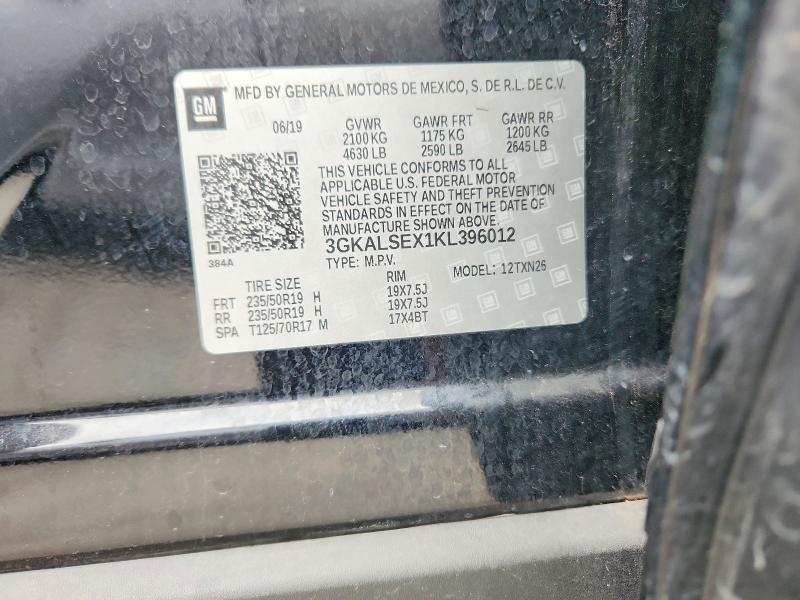 Продажа на аукционе авто 2019 Gmc Terrain, vin: 3GKALSEX1KL396012, номер лота: 72642245