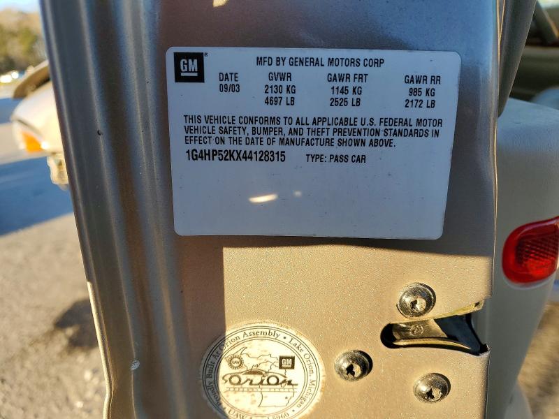 Aukcja sprzedaży 2004 Buick Lesabre, vin: 1G4HP52KX44128315, numer aukcji: 99132295