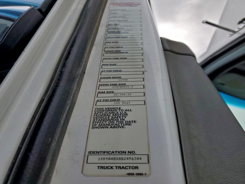 92950465 :رقم المزاد ، 1XKYA48X8GJ496344 vin ، 2016 Kenworth T680 مزاد بيع
