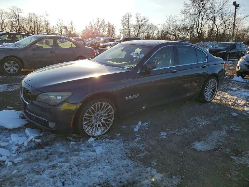 2011 Bmw 750 მანქანა იყიდება აუქციონზე, vin: WBAKC6C5XBC395121, აუქციონის ნომერი: 73929085