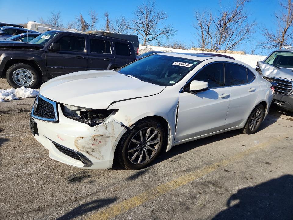 2018 Acura Tlx მანქანა იყიდება აუქციონზე, vin: 19UUB1F38JA000151, აუქციონის ნომერი: 74866445