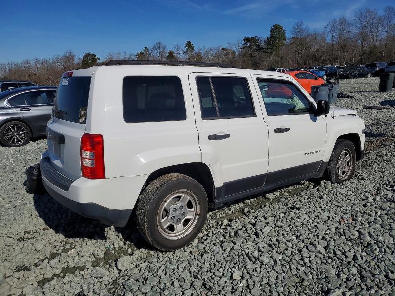 2015 Jeep Patriot მანქანა იყიდება აუქციონზე, vin: 1C4NJPBB6FD296427, აუქციონის ნომერი: 74253395