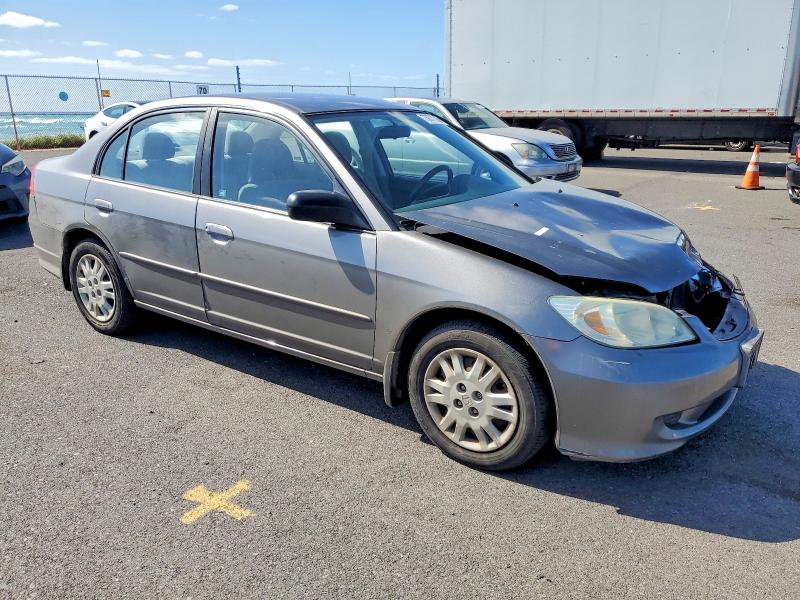 73677385 :رقم المزاد ، 2HGES16595H569278 vin ، 2005 Honda Civic Lx مزاد بيع