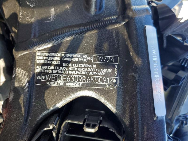 Продажа на аукционе авто 2024 Bmw S 1000, vin: WB10E6309R6K50912, номер лота: 73792375