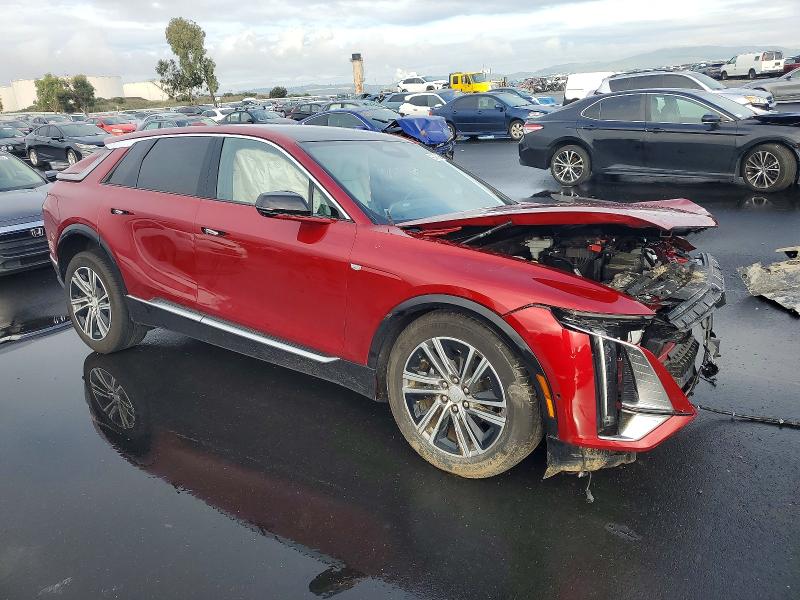 2024 Cadillac Lyriq Luxu მანქანა იყიდება აუქციონზე, vin: 1GYKPRRK5RZ111580, აუქციონის ნომერი: 99726455