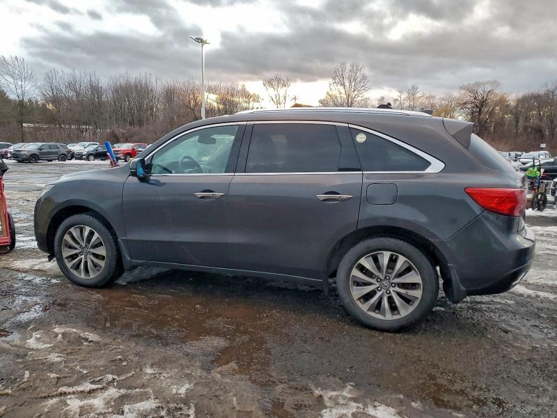 99293705 :رقم المزاد ، 5FRYD4H46FB020381 vin ، 2015 Acura Mdx Techno مزاد بيع