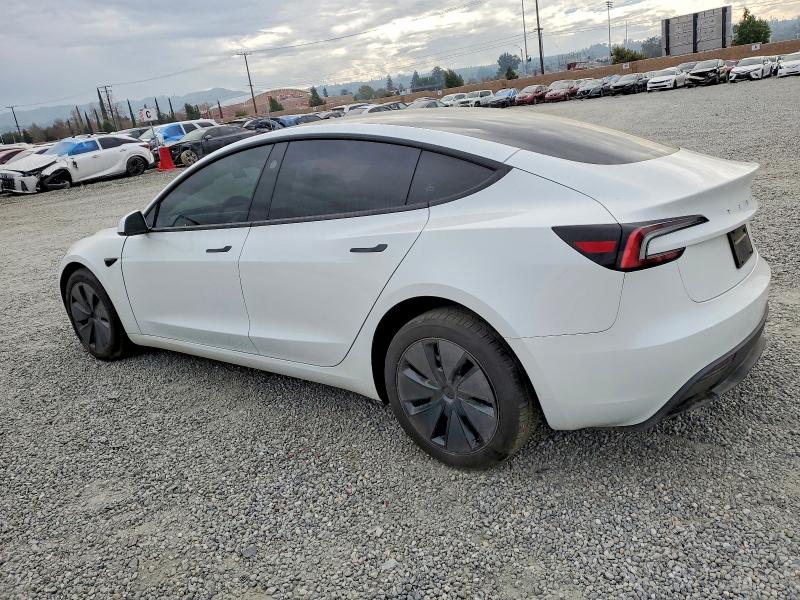 73315395 :رقم المزاد ، 5YJ3E1EA7SF054678 vin ، 2025 Tesla Model 3 مزاد بيع