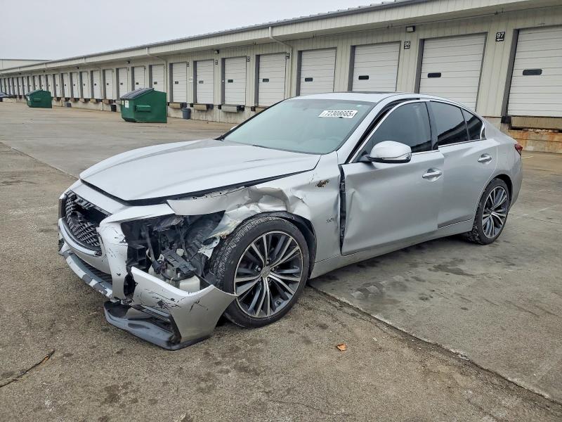 Aukcja sprzedaży 2018 Infiniti Q50, vin: JN1EV7AR7JM610259, numer aukcji: 72308665