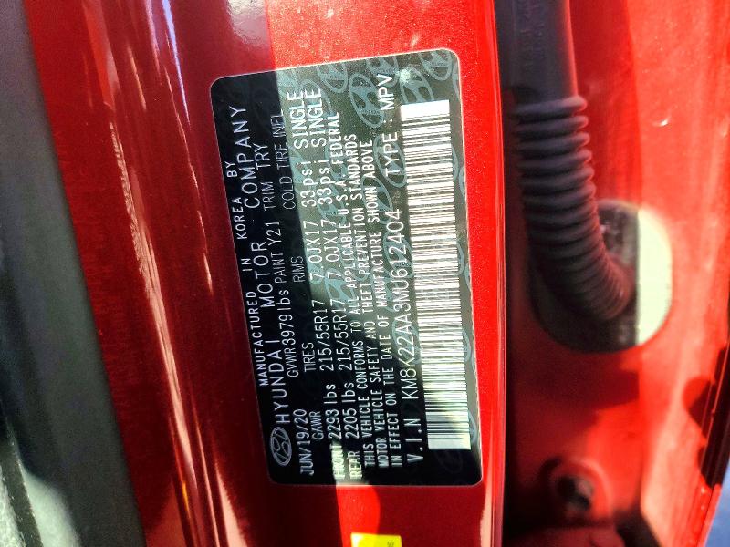 Aukcja sprzedaży 2021 Hyundai Kona, vin: KM8K22AA3MU612404, numer aukcji: 97680855