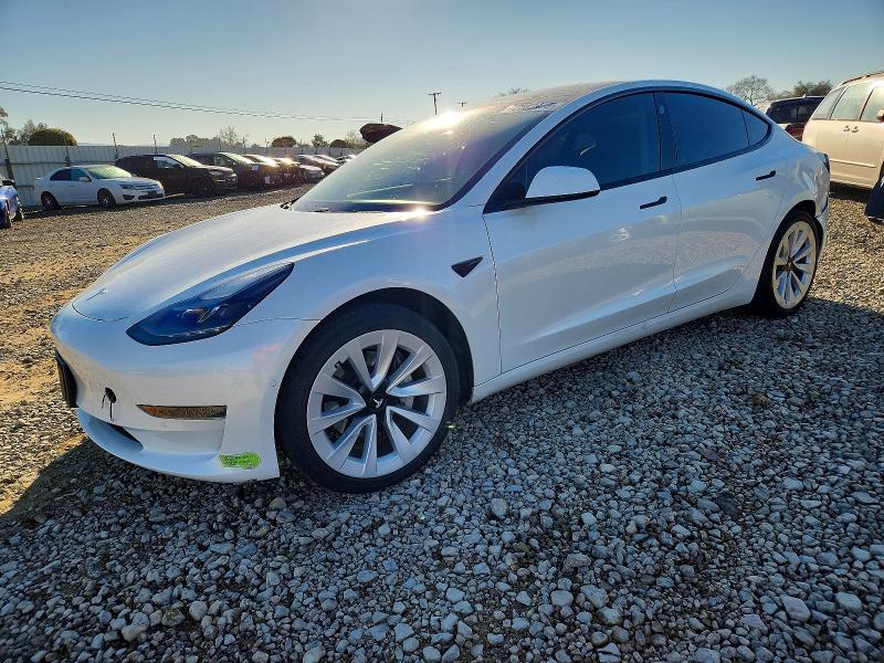 72383475 :رقم المزاد ، 5YJ3E1EA3MF077183 vin ، 2021 Tesla Model 3 مزاد بيع