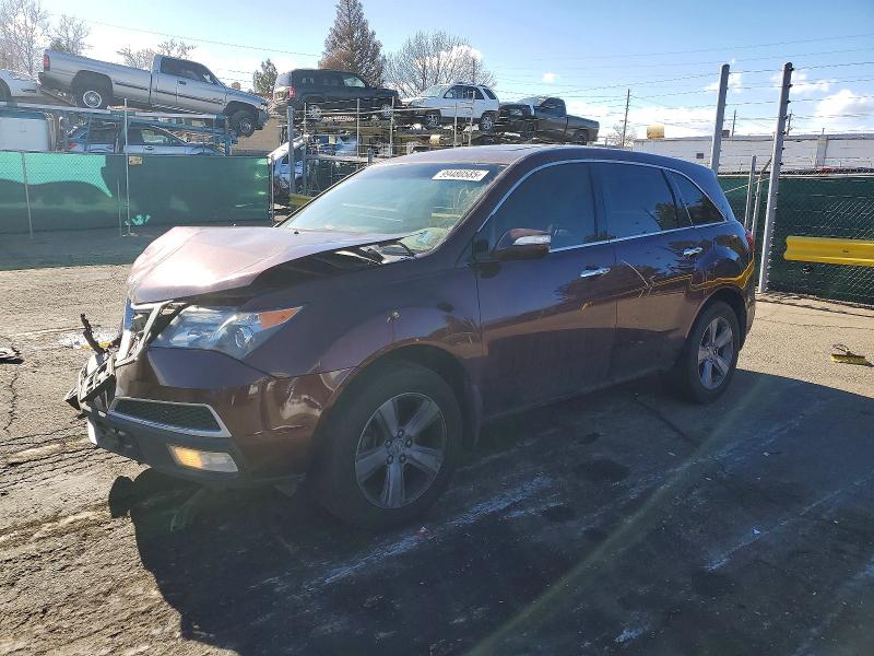 99480585 :رقم المزاد ، 2HNYD2H34DH522465 vin ، 2013 Acura Mdx مزاد بيع
