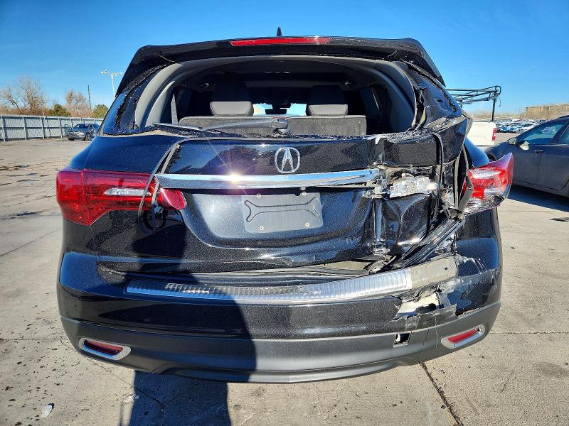 2016 Acura Mdx Techno მანქანა იყიდება აუქციონზე, vin: 5FRYD4H42GB053881, აუქციონის ნომერი: 72688165