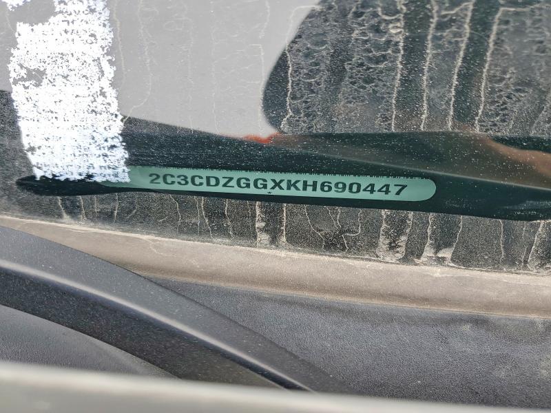 Продаж на аукціоні авто 2019 Dodge Challenger, vin: 2C3CDZGGXKH690447, номер лоту: 98335015