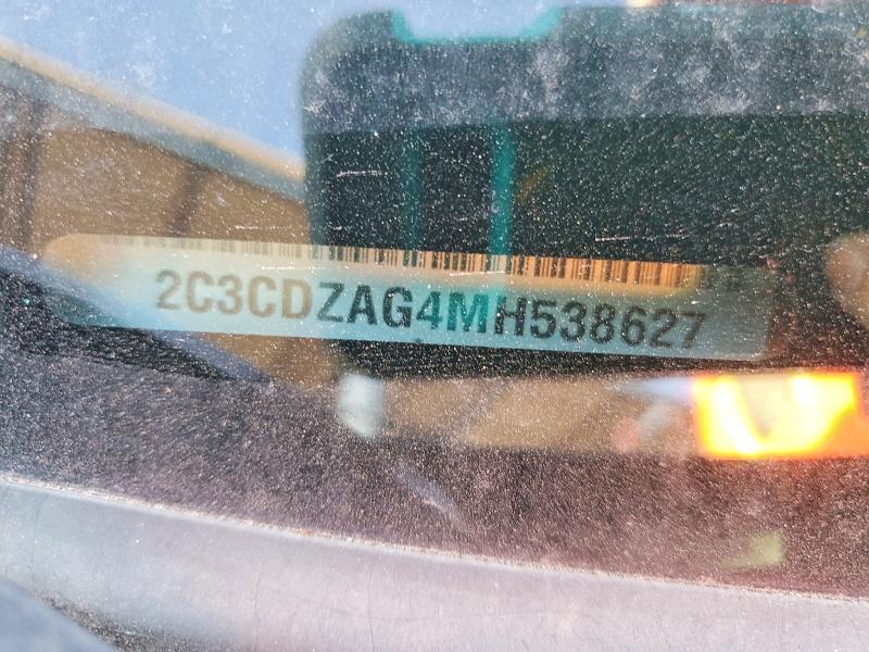 Продажа на аукционе авто 2021 Dodge Challenger, vin: 2C3CDZAG4MH538627, номер лота: 72678735