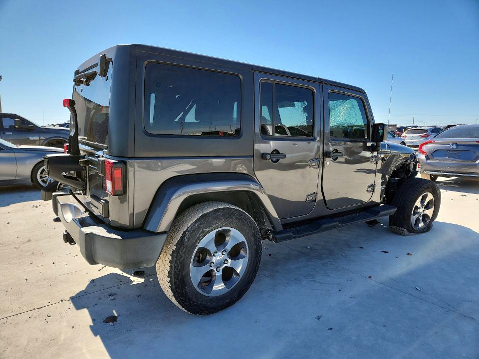 74890565 :رقم المزاد ، 1C4BJWEG6HL583280 vin ، 2017 Jeep Wrangler Unlimited مزاد بيع