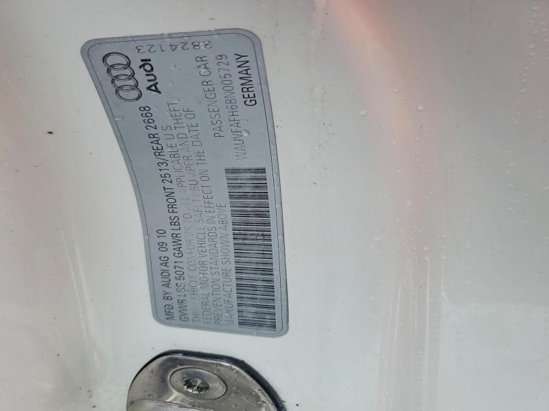 Aukcja sprzedaży 2011 Audi A5, vin: WAUVFAFH6BN005729, numer aukcji: 98344645