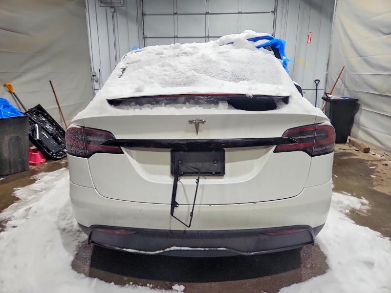 73825115 :رقم المزاد ، 7SAXCAE50NF345878 vin ، 2022 Tesla Model X مزاد بيع