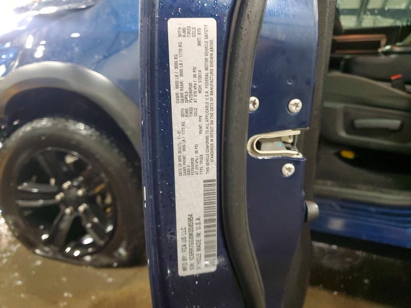 2021 Ram 1500 Classic მანქანა იყიდება აუქციონზე, vin: 1C6RR7GG8MS585954, აუქციონის ნომერი: 98379295