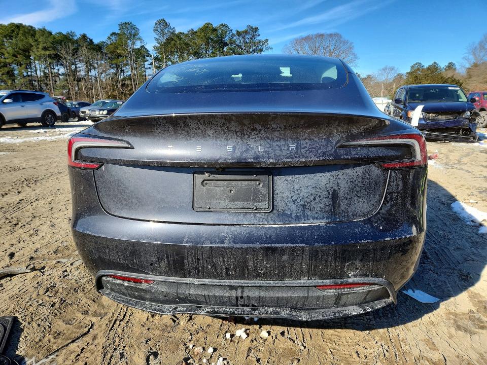 75057435 :رقم المزاد ، 5YJ3E1EA3SF994721 vin ، 2025 Tesla Model 3 مزاد بيع