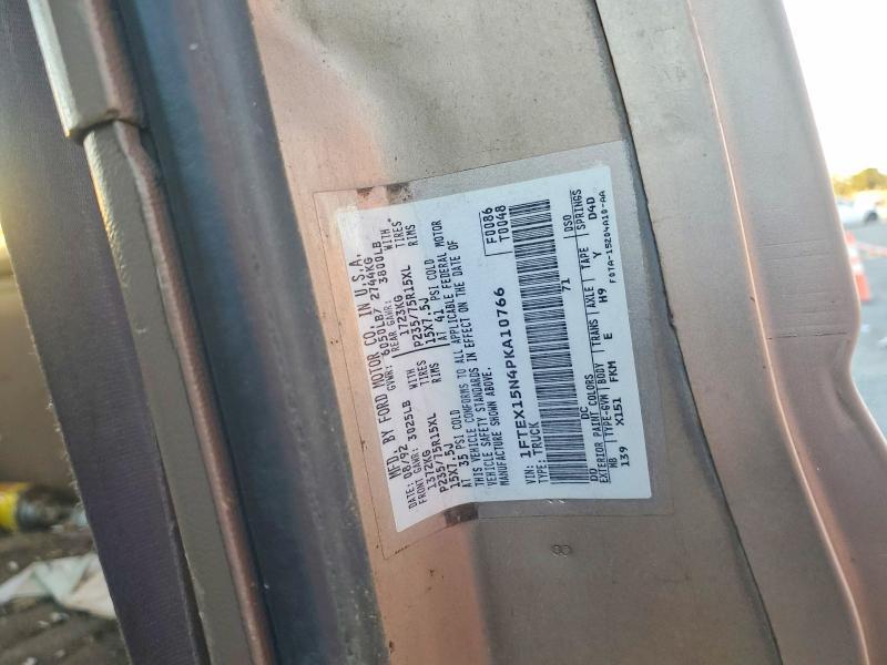 Aukcja sprzedaży 1993 Ford F-150, vin: 1FTEX15N4PKA10766, numer aukcji: 73735745