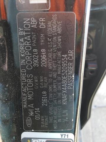 Aukcja sprzedaży 2014 Kia Forte Ex, vin: KNAFX4A80E5209554, numer aukcji: 43945704