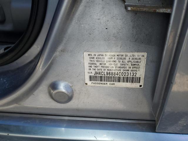 Продажа на аукционе авто 2004 Acura Tsx, vin: JH4CL96884C023132, номер лота: 44753604