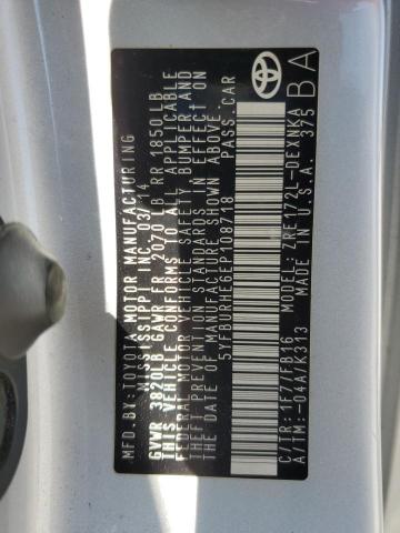 Aukcja sprzedaży 2014 Toyota Corolla L, vin: 5YFBURHE6EP108718, numer aukcji: 43733464