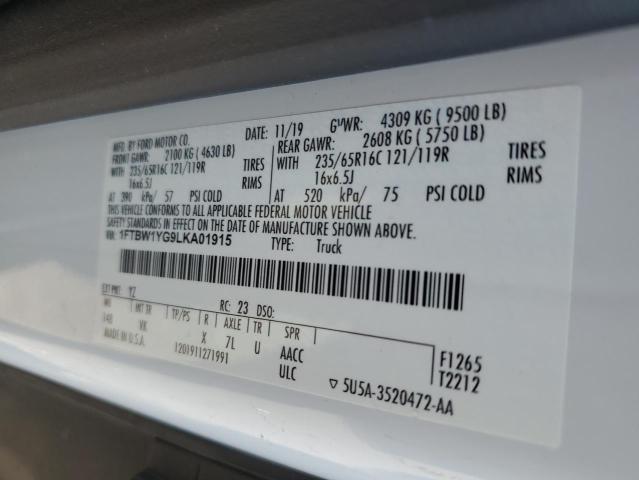 Продажа на аукционе авто 2020 Ford Transit T-350, vin: 1FTBW1YG9LKA01915, номер лота: 43917664