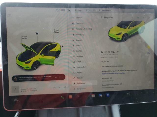 Продажа на аукционе авто 2023 Tesla Model Y, vin: 7SAYGDEE6PA058586, номер лота: 40357044