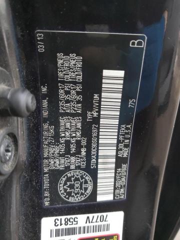 Продажа на аукционе авто 2013 Toyota Sienna Le, vin: 5TDKA3DC9DS016972, номер лота: 44804804