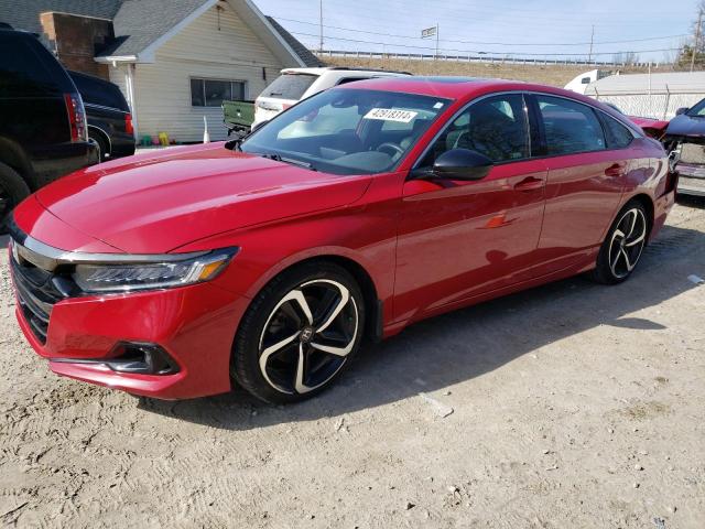 Продажа на аукционе авто 2022 Honda Accord Sport, vin: 1HGCV2F32NA011760, номер лота: 42918314