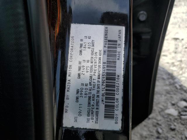 Aukcja sprzedaży 2012 Mazda 3 I, vin: JM1BL1L79C1534918, numer aukcji: 43461194