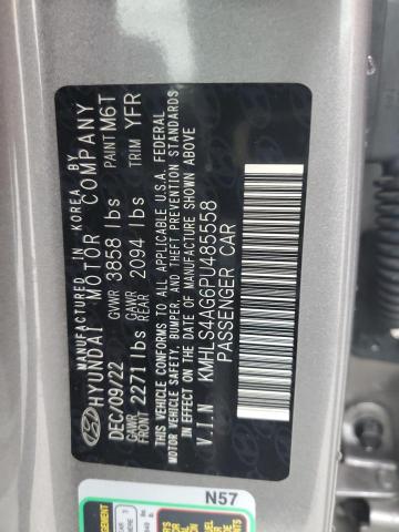 Продажа на аукционе авто 2023 Hyundai Elantra Sel, vin: KMHLS4AG6PU485558, номер лота: 43363144