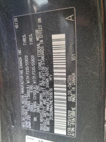 2021 Lexus Rx 350 მანქანა იყიდება აუქციონზე, vin: 2T2HZMAA7MC189616, აუქციონის ნომერი: 43008354