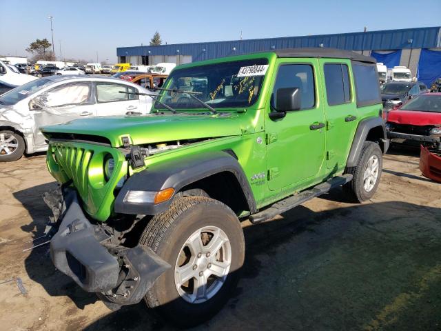 Aukcja sprzedaży 2019 Jeep Wrangler Unlimited Sport, vin: 1C4HJXDG2KW507465, numer aukcji: 43790844