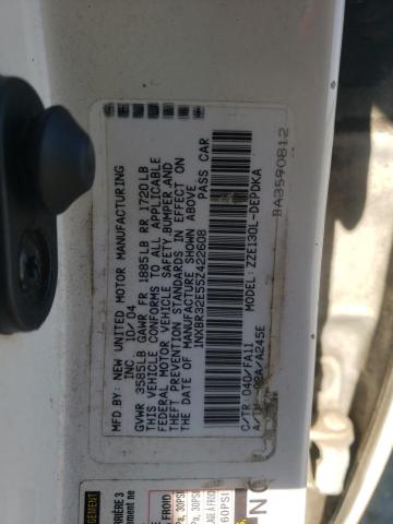 43883704 :رقم المزاد ، 1NXBR32E55Z422608 vin ، 2005 Toyota Corolla Ce مزاد بيع