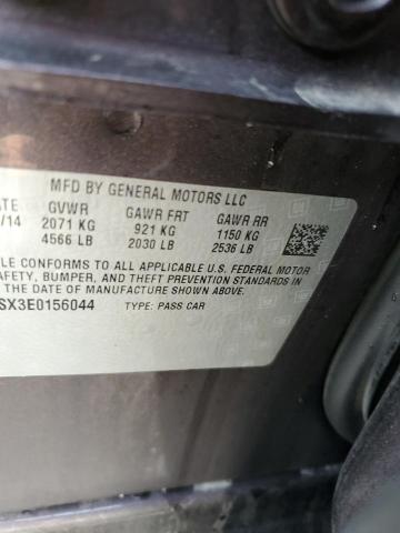 41645144 :رقم المزاد ، 1G6AR5SX3E0156044 vin ، 2014 Cadillac Cts Luxury Collection مزاد بيع