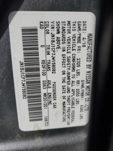 Aukcja sprzedaży 2018 Nissan Rogue Spor, vin: JN1BJ1CP7JW158082, numer aukcji: 43739654
