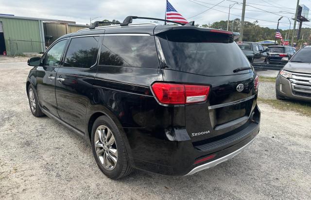 43077554 :رقم المزاد ، KNDME5C12J6356114 vin ، 2018 Kia Sedona Sxl مزاد بيع