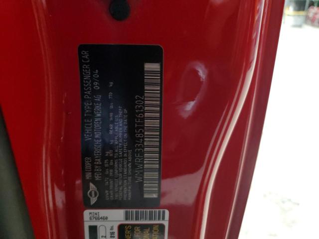 Aukcja sprzedaży 2005 Mini Cooper, vin: WMWRF33485TF61302, numer aukcji: 44620914