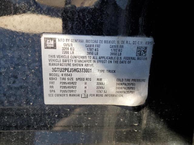 41165444 :رقم المزاد ، 3GTU2PEJ5HG373001 vin ، 2017 Gmc Sierra K1500 Denali مزاد بيع