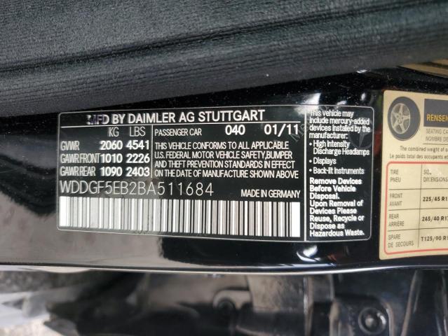 Aukcja sprzedaży 2011 Mercedes-benz C 300, vin: WDDGF5EB2BA511684, numer aukcji: 42480294