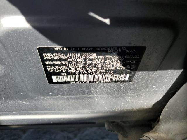 Aukcja sprzedaży 2016 Subaru Forester 2.5i Touring, vin: JF2SJAXC7GH557285, numer aukcji: 43977994