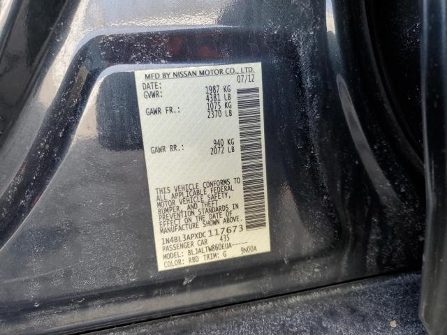 41464764 :رقم المزاد ، 1N4BL3APXDC117673 vin ، 2013 Nissan Altima 3.5s مزاد بيع