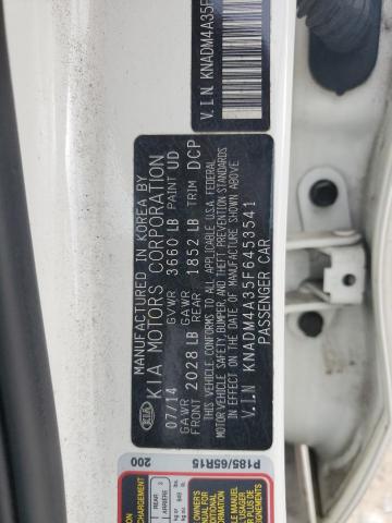 Aukcja sprzedaży 2015 Kia Rio Lx, vin: KNADM4A35F6453541, numer aukcji: 44774504